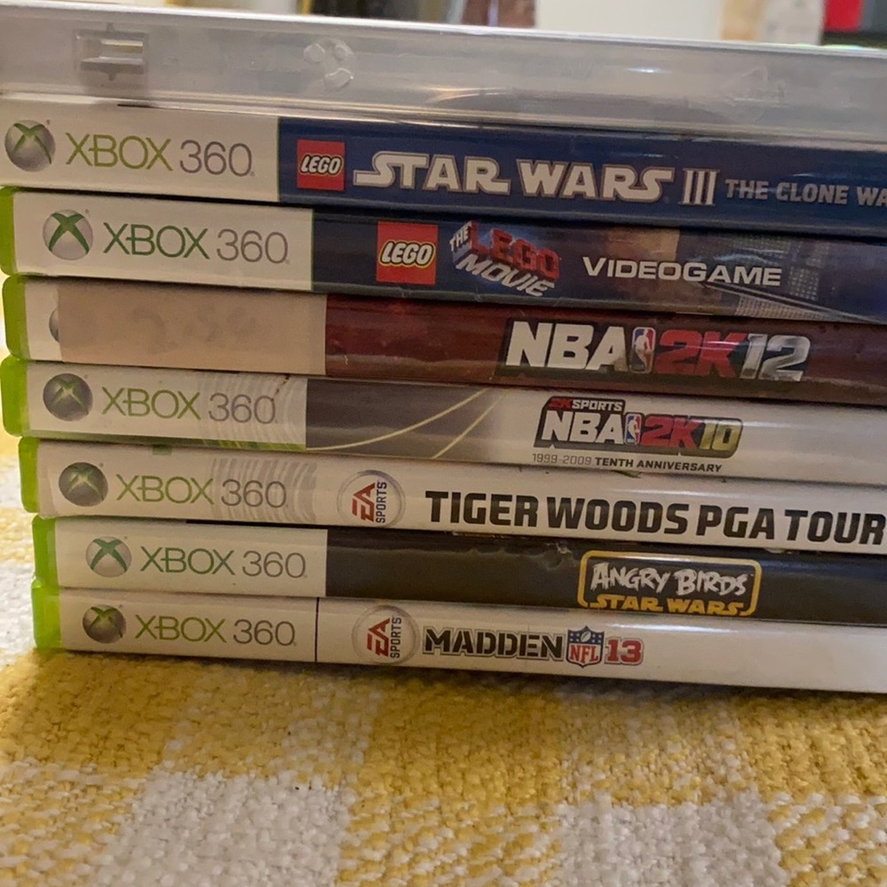 Video games for XBox 360